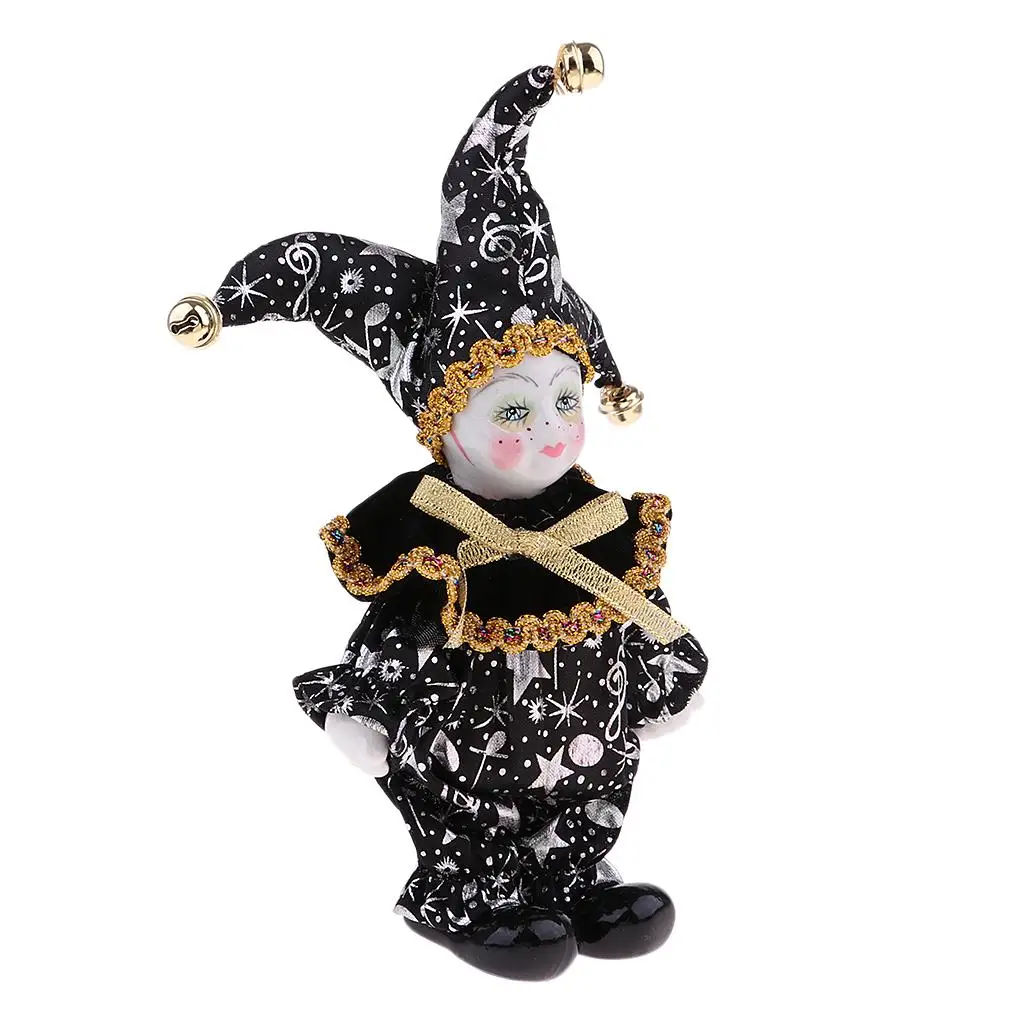 Collectible Porcelain Dolls 5 Inch Triangel Eros Angel Miniature Articulated Limbs Kids Birthday Gift for Girls Decor