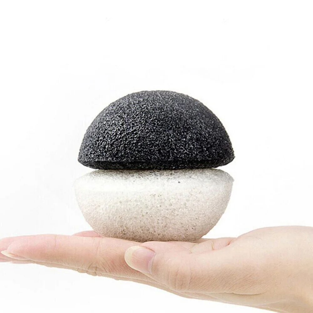 Natural Konjac Cosmetic Puff Facial Cleaning Sponge Facial Care Face Makeup Remove Tools