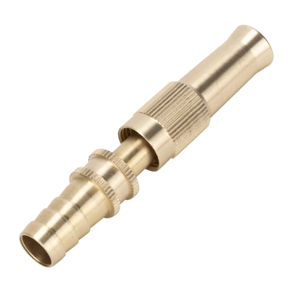 Durable Brass Spray Nozzle High Pressure Car Wash Jet Adjustable Garden Hose Sprinkler For Home Yard Irrigation