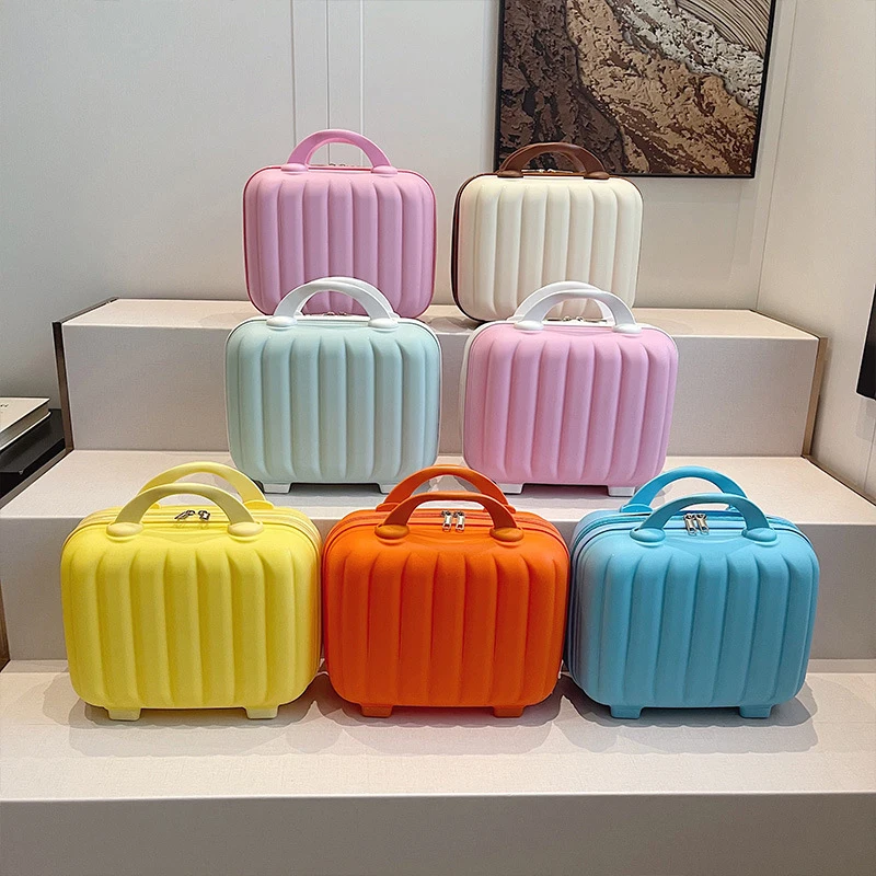 Bolsa de caja de cosméticos portátil de gran capacidad, bolsa de almacenamiento de cosméticos suave impermeable, bolsa de lavado a prueba de humedad, Maleta para viaje en casa