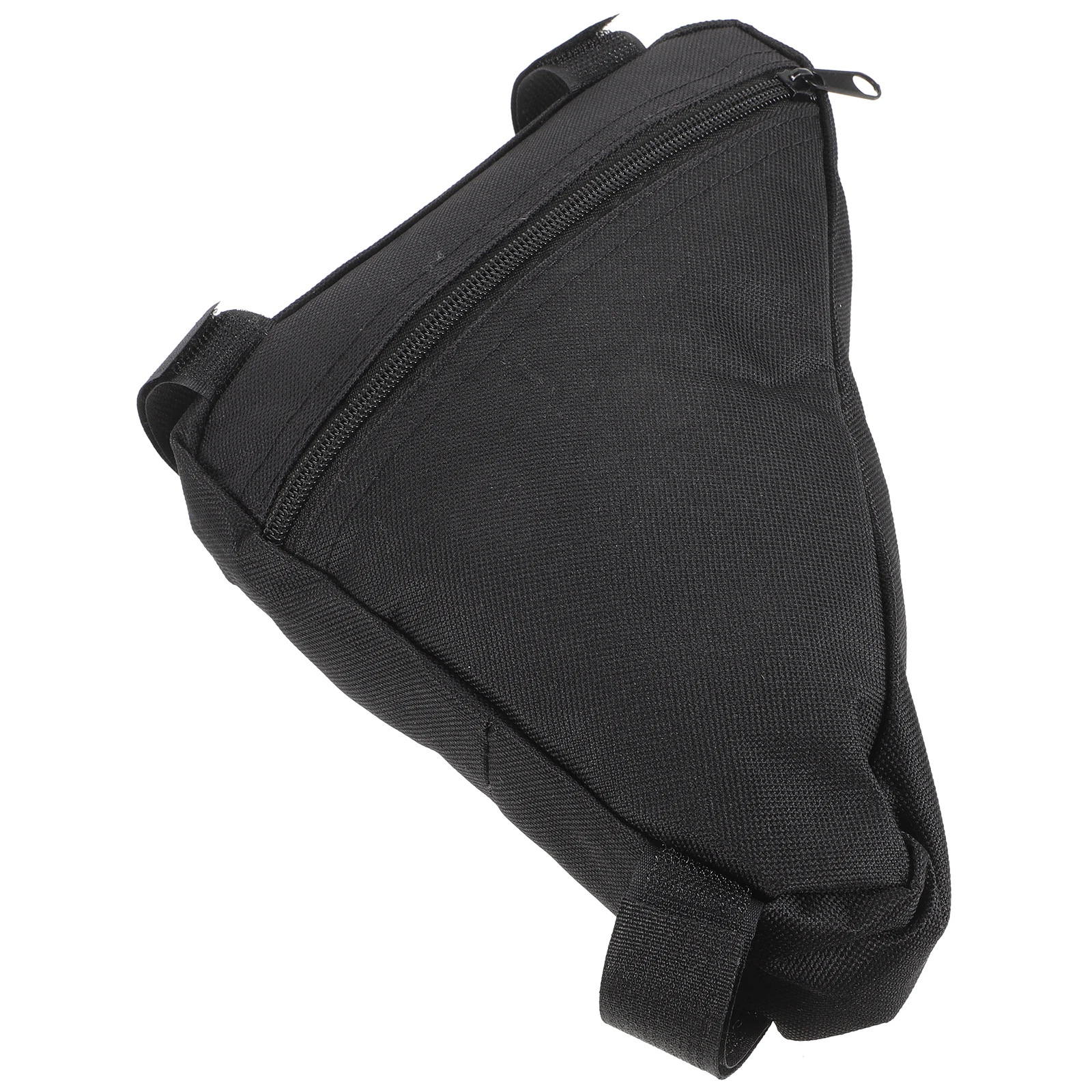 

Bike Frame Bag Large Storage Smooth Zipper Easy Install Fits Mountain Road Bikes Oxford Cloth Cycling Pouch Triangle Accessories