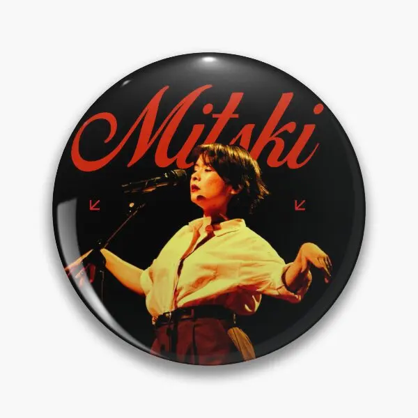 Мягкая булавка Mitski на пуговицах, забавная Милая модная металлическая бижутерия, мультяшный подарок любимому, Декор, брошь на шляпу, женская брошь на лацкан одежды