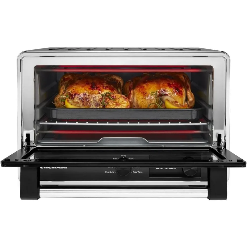 Digital Countertop Forno com Air Fry, KCO124BM