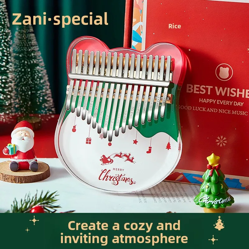 Thumb Piano Christmas Gift 21 Key Kalimba Finger Piano 17 Notes Kalimba Instrument Children's Day Gift