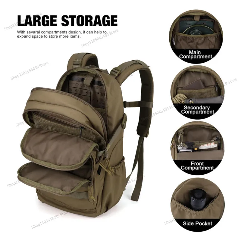 For large capacity backpack outdoor simple fashion backpack large capacity anti splash backpack