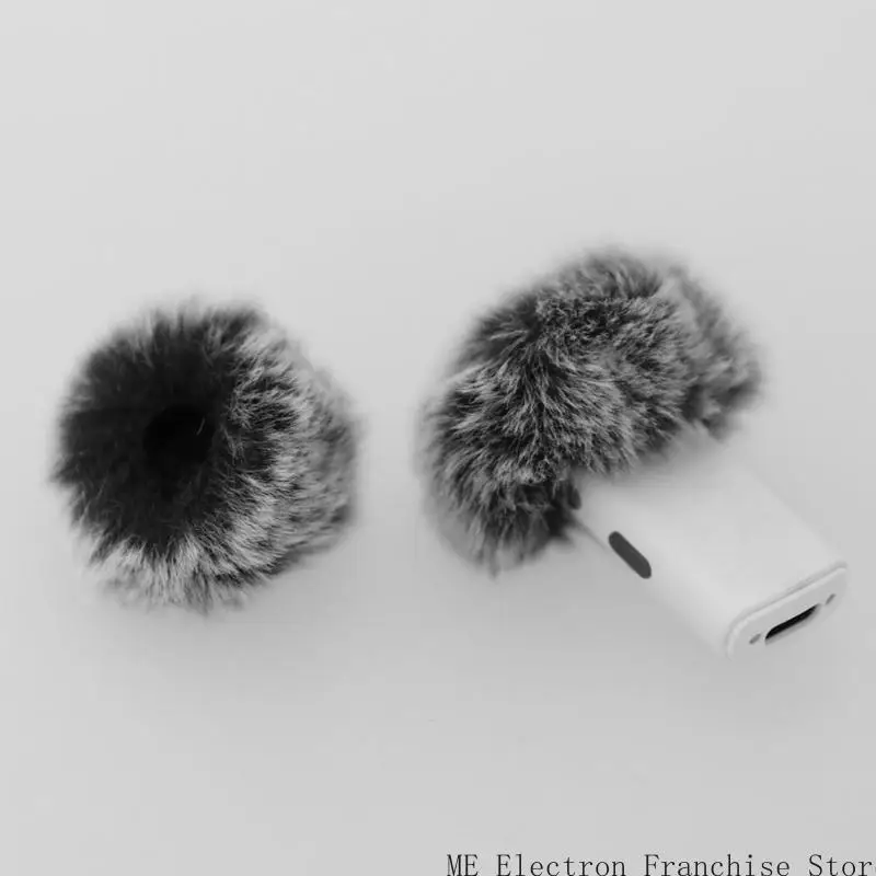 T5ea Microfone lapela pára -brisas lapela lapido pára -brisas pára -brisa peludo pára -brisa para o sem fio