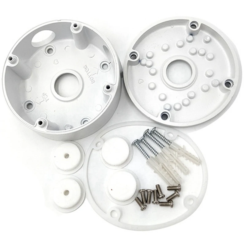 8X العالمي الأمن كاميرا صندوق وصلات جبل قوس ، في الهواء الطلق استخدام مقاوم للماء جدار سقف جبل كابل قاعدة صناديق