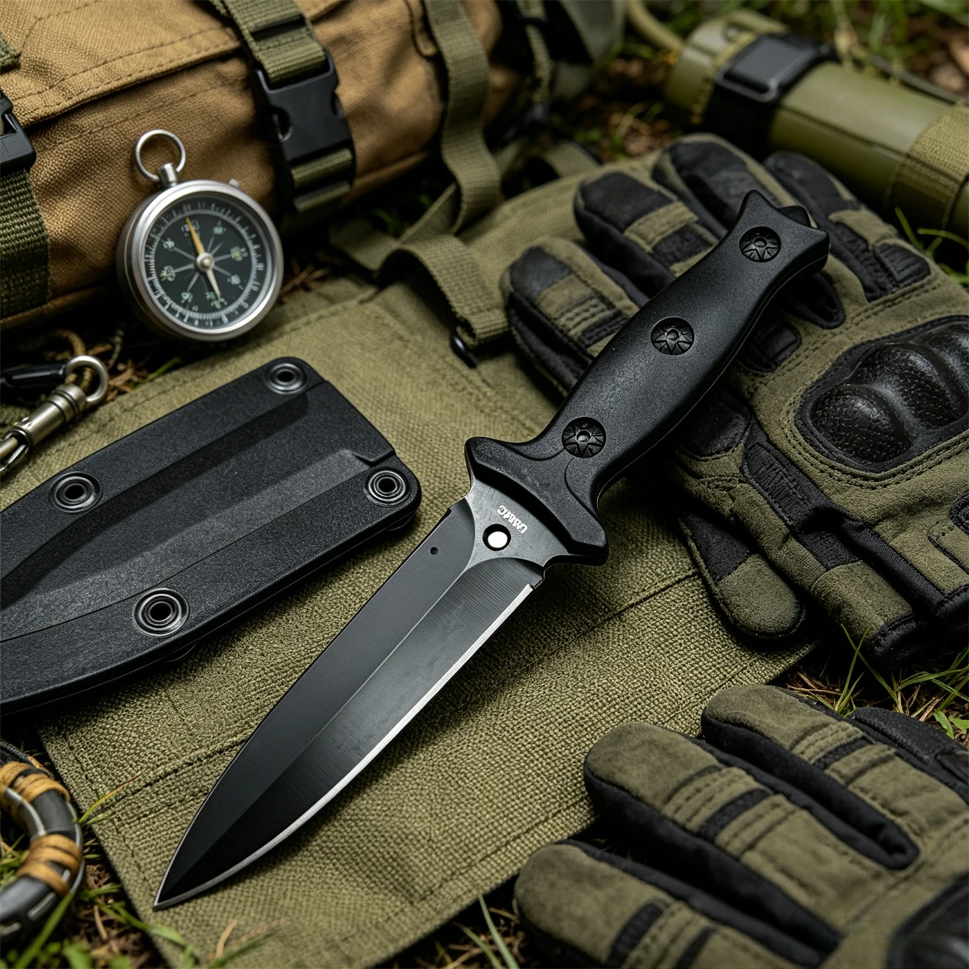 

Нож для выживания на природе, походный карманный нож, высокопрочный портативный инструмент для кемпинга, EDC-инструмент, нож для повседневного ношения, прямой нож