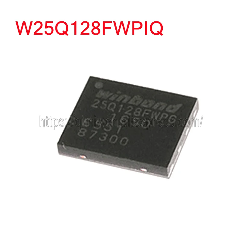 New original W25Q128FWPIQ 128Mb 1.8V low voltage WSON8 Winbond memory chip