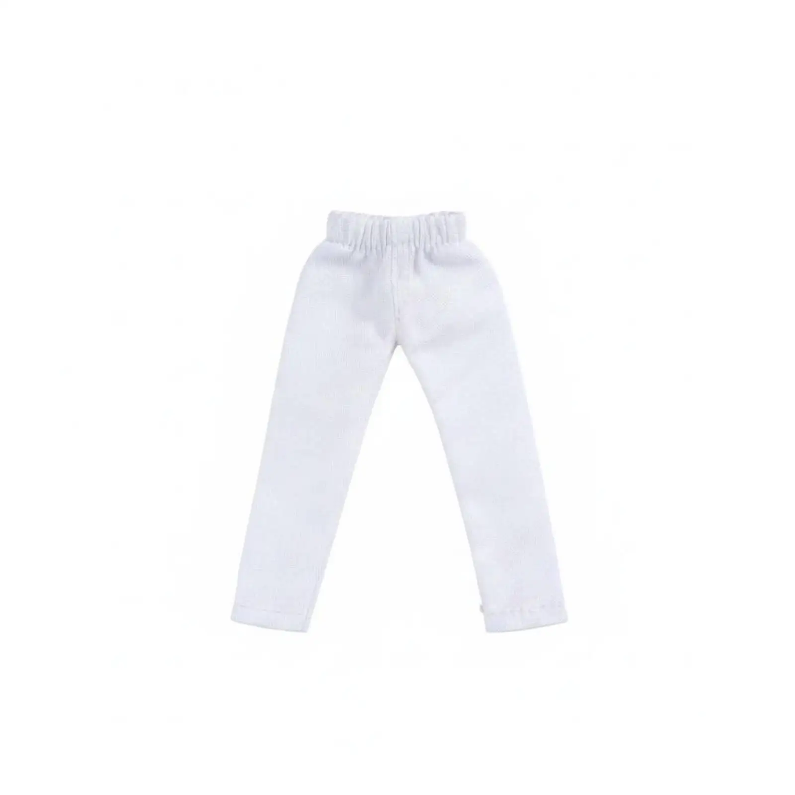 Doll Long Pants Stretchy Cloth Trousers Neat Stitch Leggings 1 12 Scale Clothes for Posing and Photos