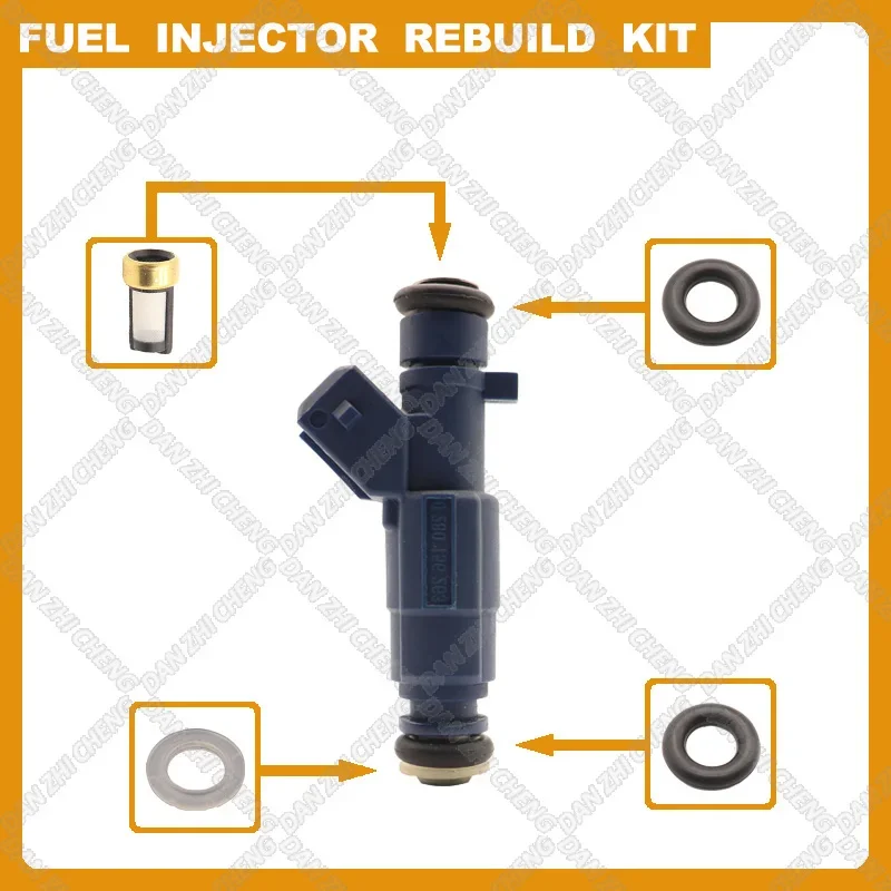 

Fuel Injectors Seals O-Ring Repair Filters for 0280156263 for Chery elegant 473 BYD Geely Panda Hatchback 1.0