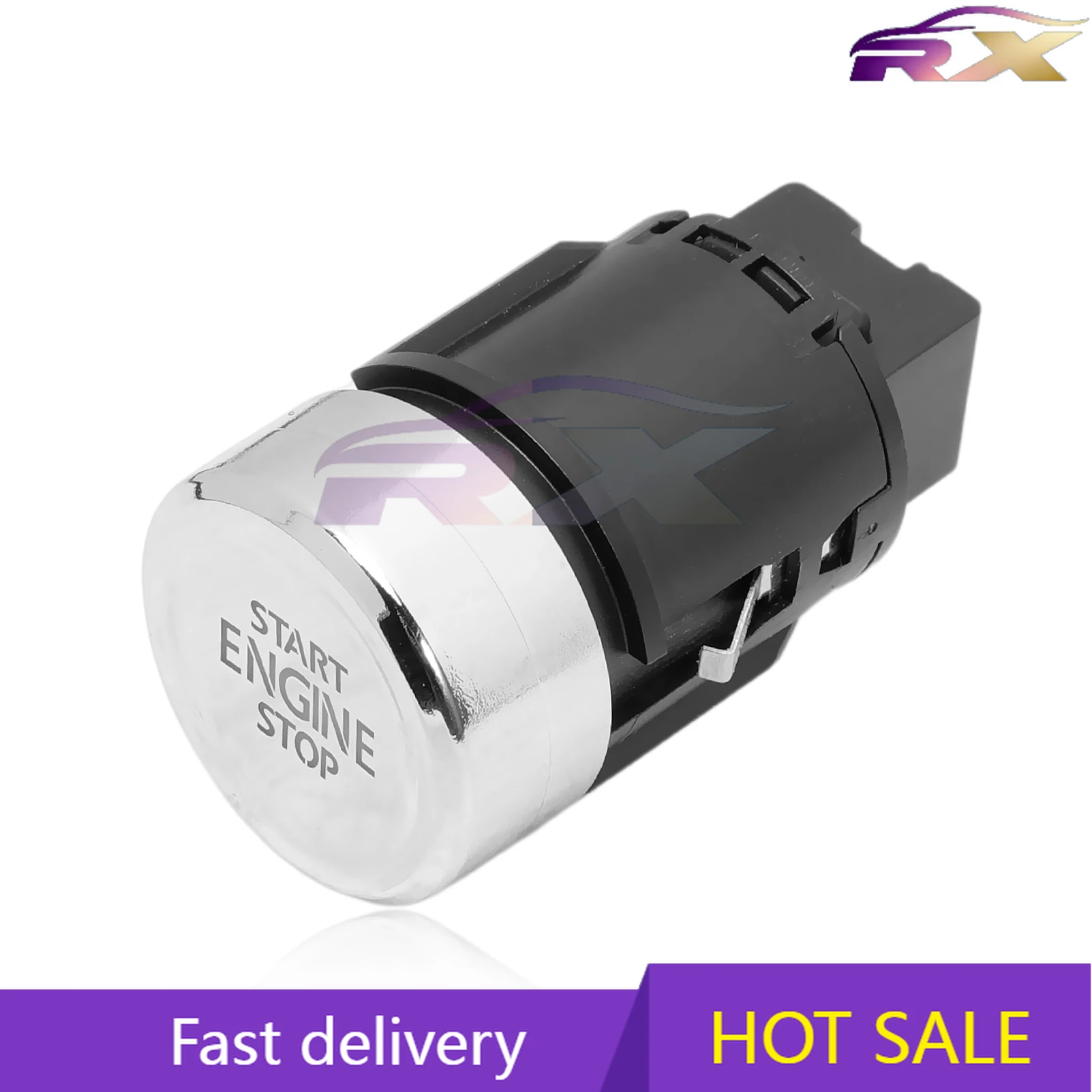 

New 5NB959839 Start-Stop Switch Push Button Ignition Start Button Aluminium 5NB959839A For VW Tiguan 2