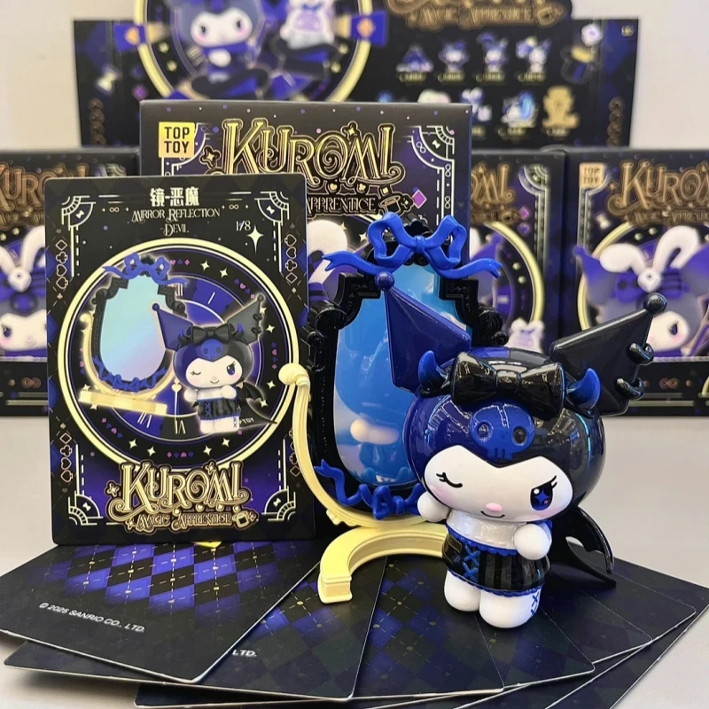 Genuine Sanrio Kuromi Magic Apprentice Series Blind Box Action Figure Dolls Surprise Mystery Box Ornament Collectible Girl Gifts