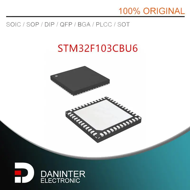 5PCS/LOT  New TDA7498ETR TDA7498E SSOP36 STM32F103CBU6 STM32F 103CBU6 UQFN-48 VS1053B-L VS1053B LQFP48 SC8721QFER QFN19