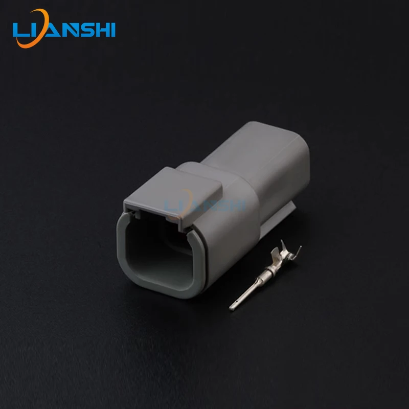 DTM04-4P/DTM06-4S Automotive connector is suitable for heavy truck excavator 4p male and female plug matching terminals