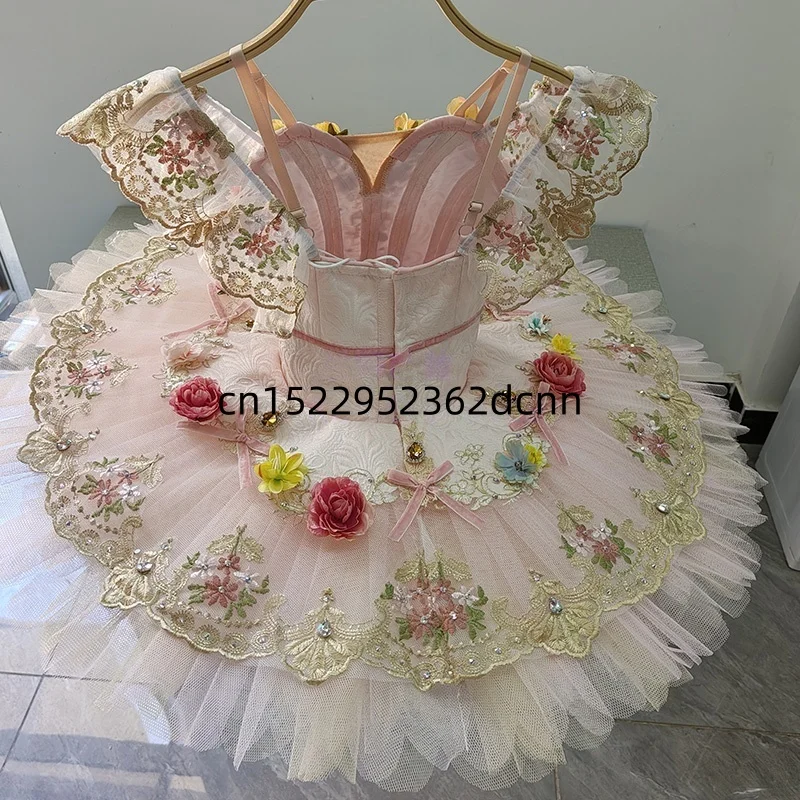 Costumes Tutu de Ballet féerique de prune de sucre, vêtements de Performance professionnels de haute qualité, taille personnalisée, casse-noisette