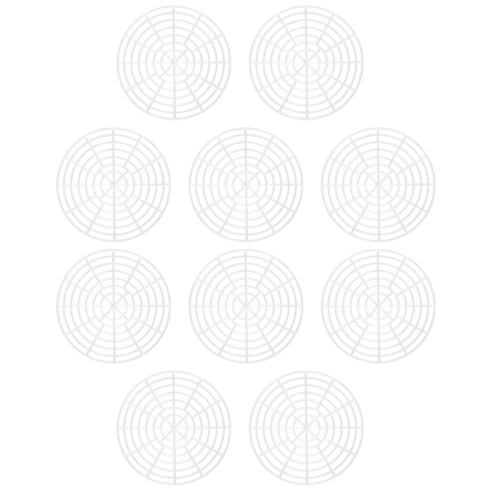 

10pcs Press Plate Fermenting Mesh Presser Pickle Jar Press Plates Mason Jar Fermentation Weights Canning Supplies - Vegetable