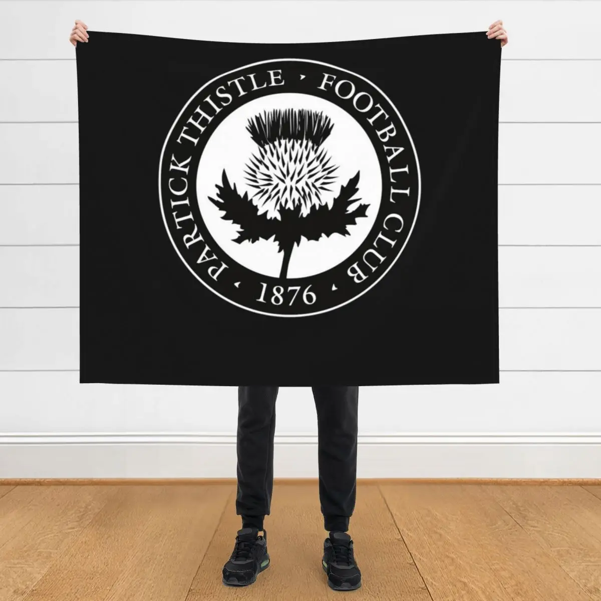 

Partick thistle scottish football sports fans Classic Throw Blanket Luxury Designer Cute Plaid Luxury Throw decorative Blankets