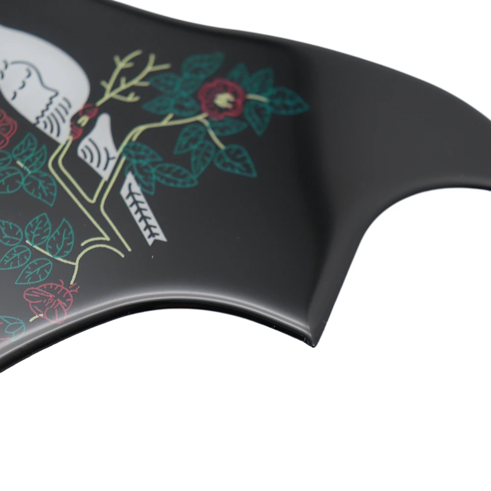 1R Pigeon Flower Kristall-Epoxidharz Gitarren-Schlagbrett Elastische Weiche Gummi-Kratzschutzplatte für Folk-Akustikgitarre – Detail 10