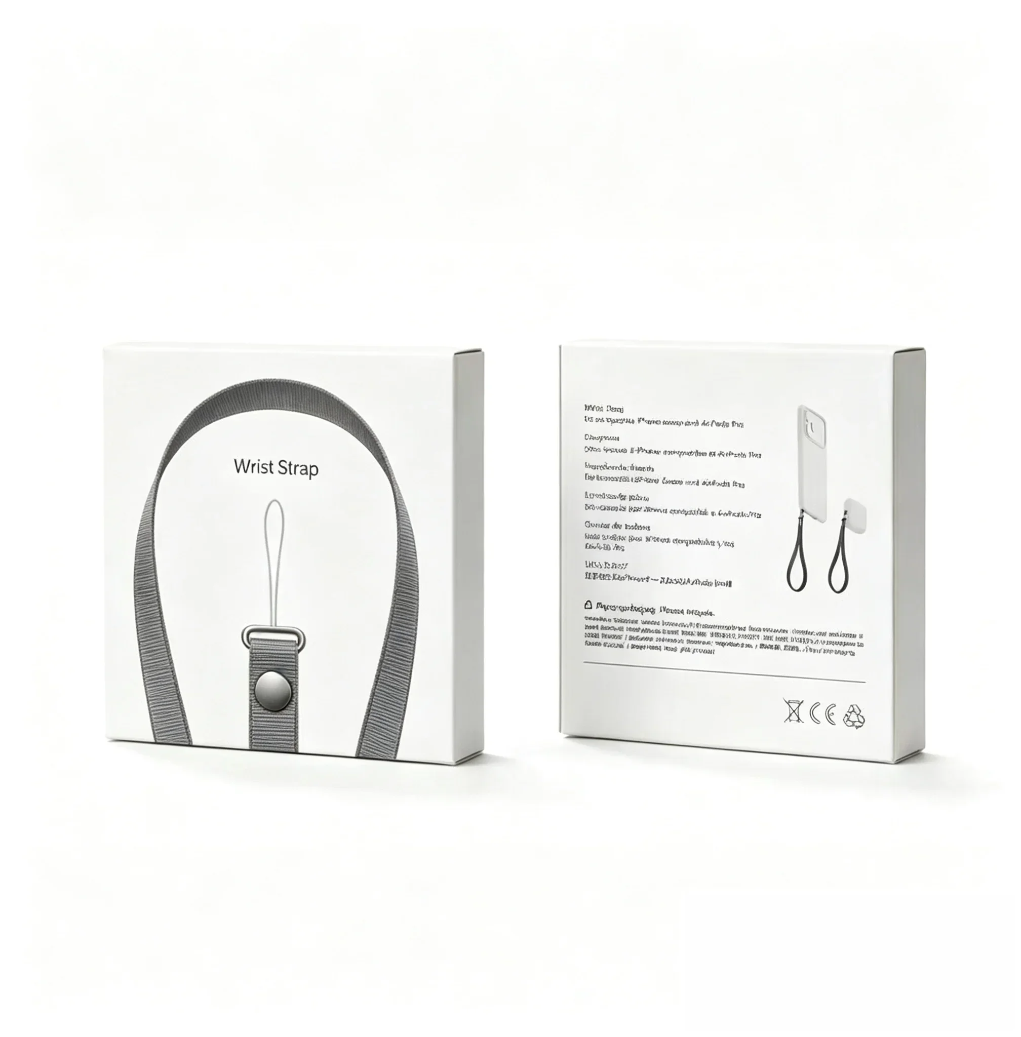 1:1 Replika Gewebtes Armband für iPhone Duo 18 Pro Max 17 Handyhülle für AirPods Serie Recyceltes PET Anti-Verlust Premium Lanyard – Detail 3