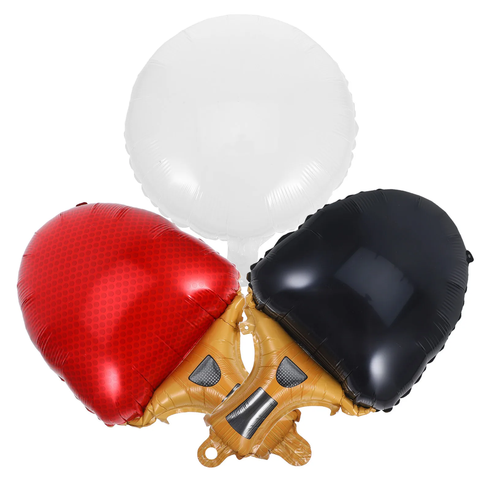 

1Set Table Tennis Ball Balloons Foil Decorations for Themed Parties Sports Events Birthday Decor Competition Party
