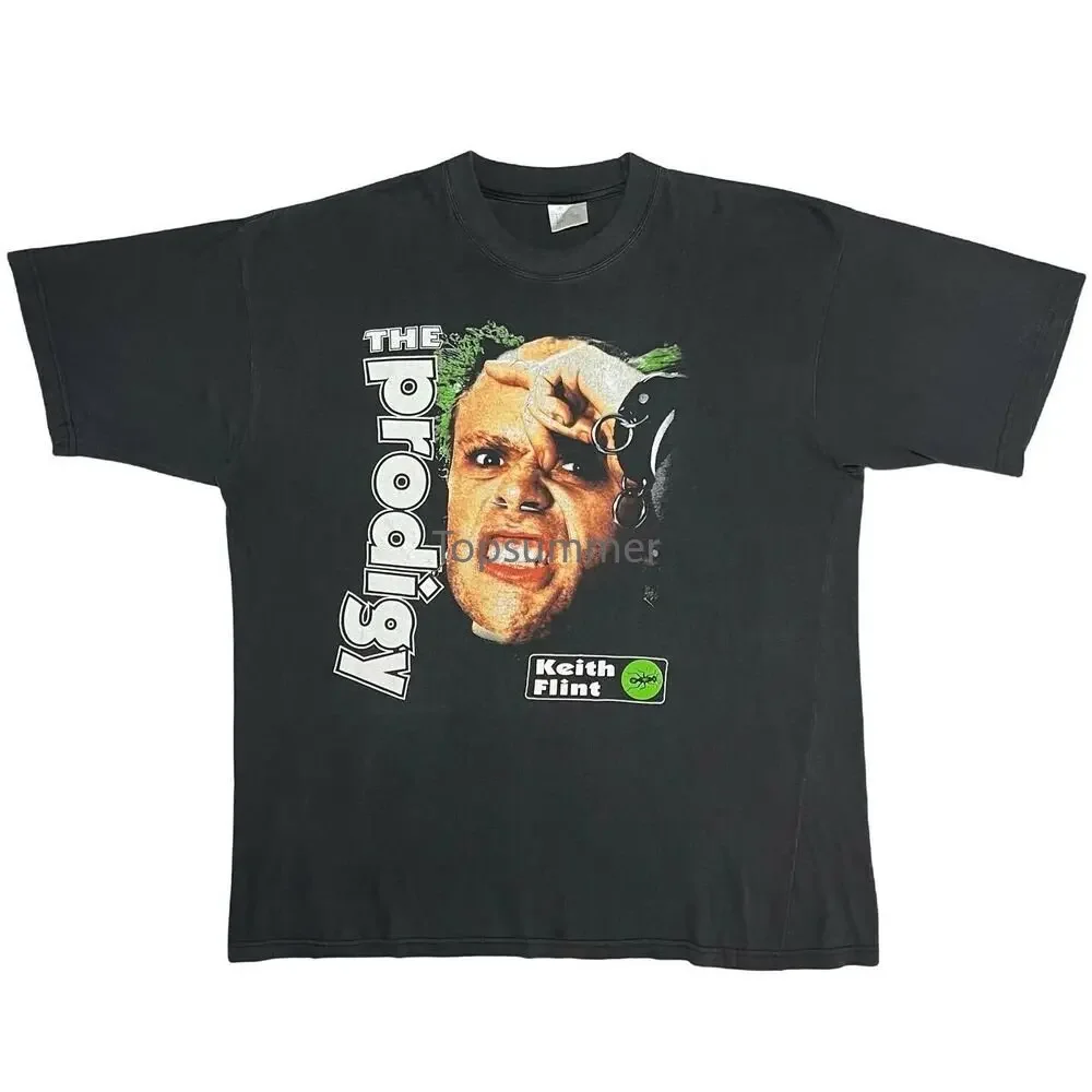 Vintage 90’S The Prodigy Keith Flint Fat Of The Land Band T-Shirt Xl