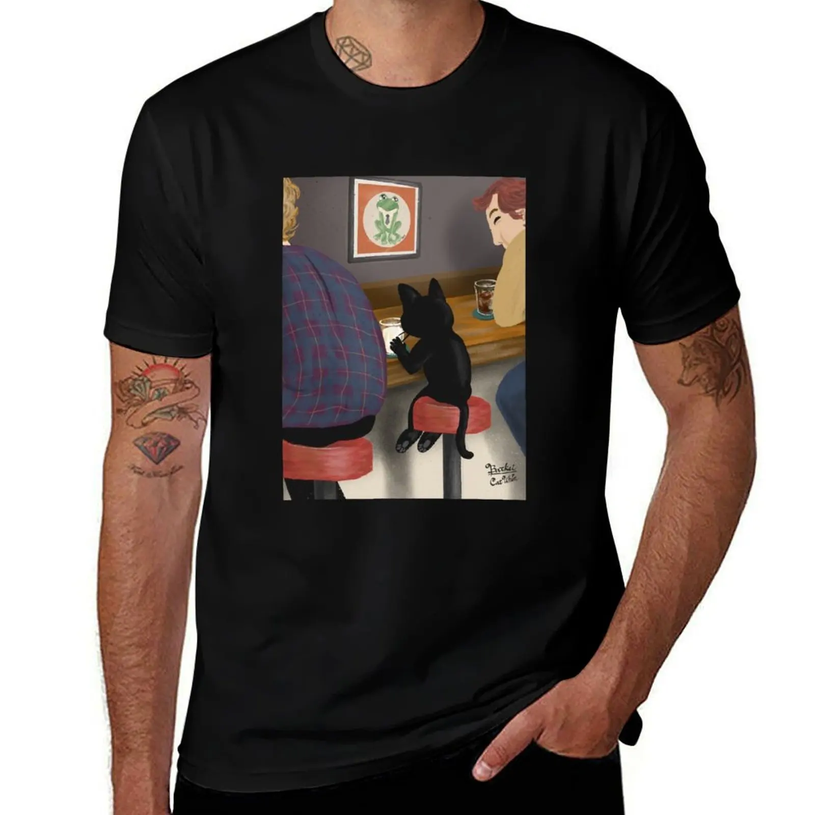 

Bar T-Shirt t shirt men 100% cotton luxury brand men t shirt cotton 100% T-Shirt