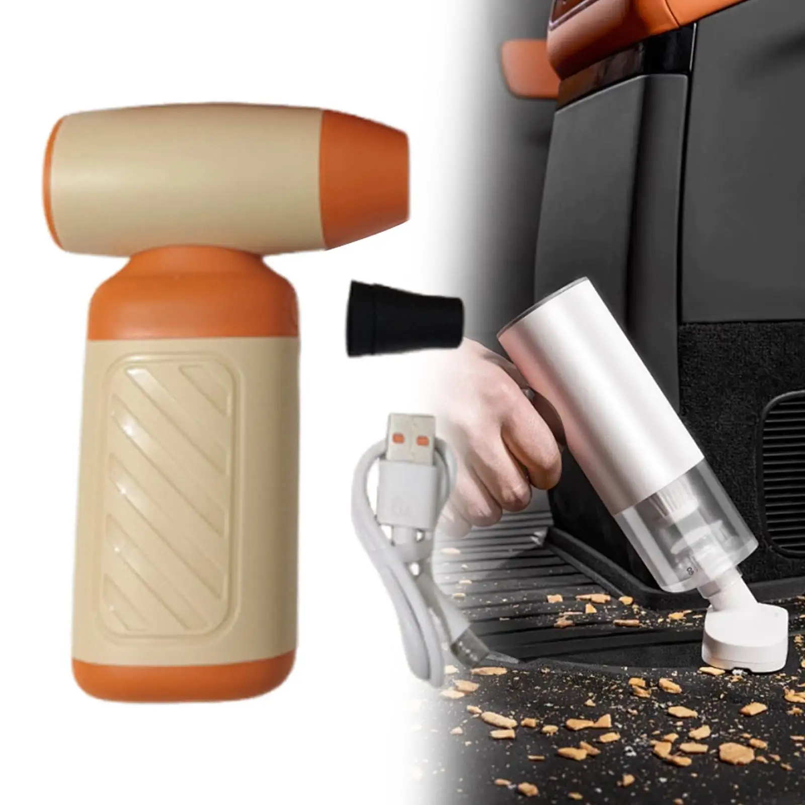 Poderoso turbofan sem fio turbofan 2 bocas ventilador de motor elétrico portátil secagem rápida para computador teclados do carro ventilador portátil