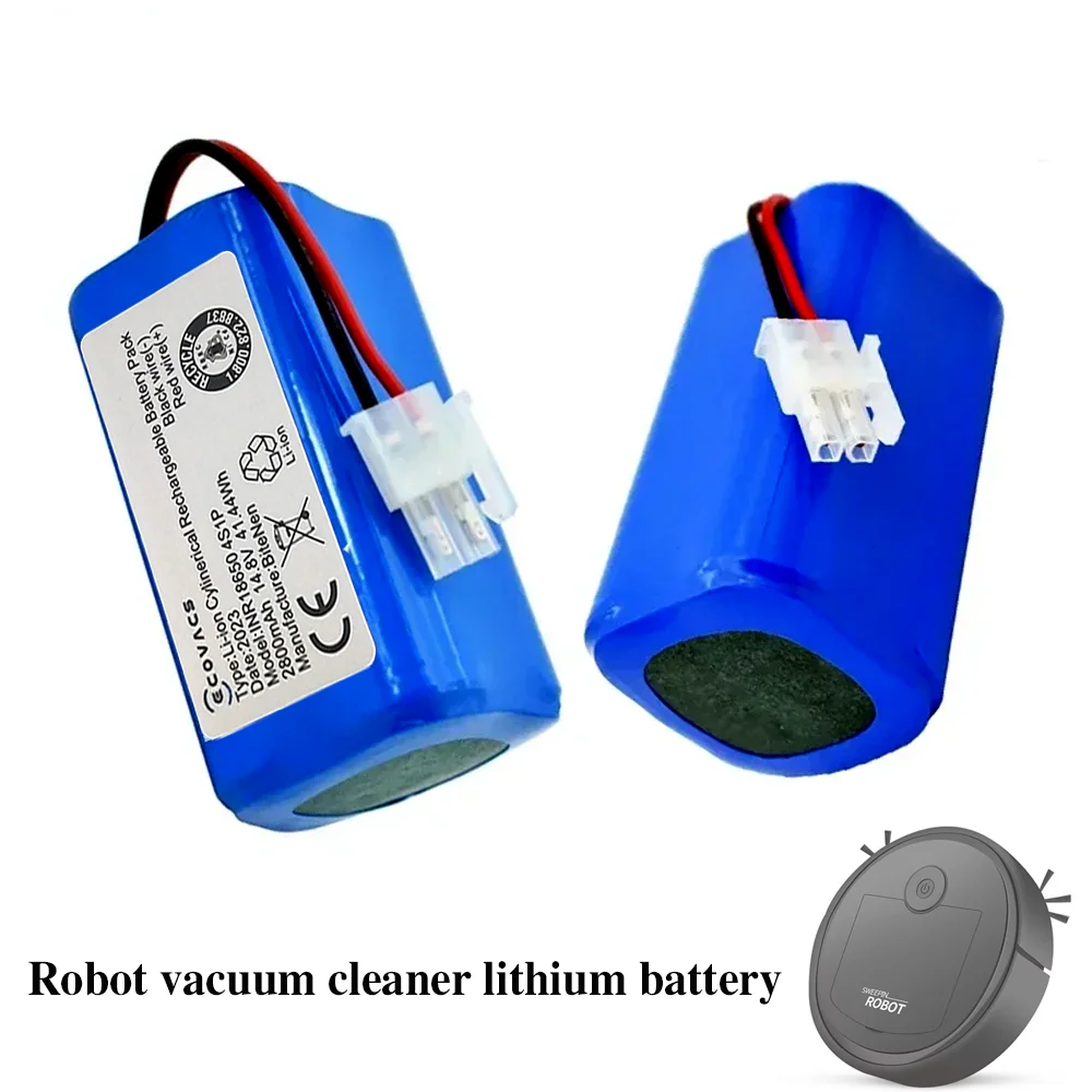 14.8V 2800mAh lithium battery pack 4S1P rechargeable battery suitable for robot vacuum cleaner iLife A4 A4S、V7、A6、V7S Plus、