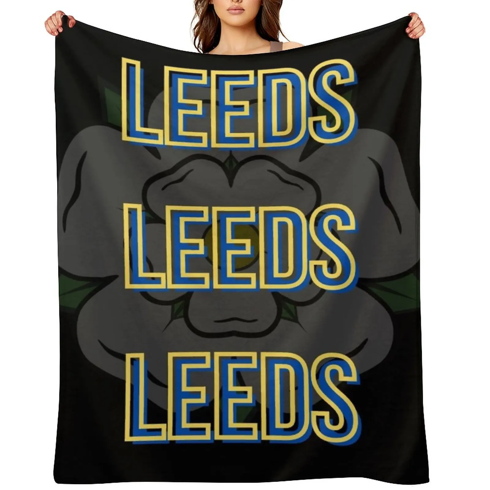 

Leeds Leeds Leeds Throw Blanket Sofa Winter beds Flannels Sofa Throw Blankets
