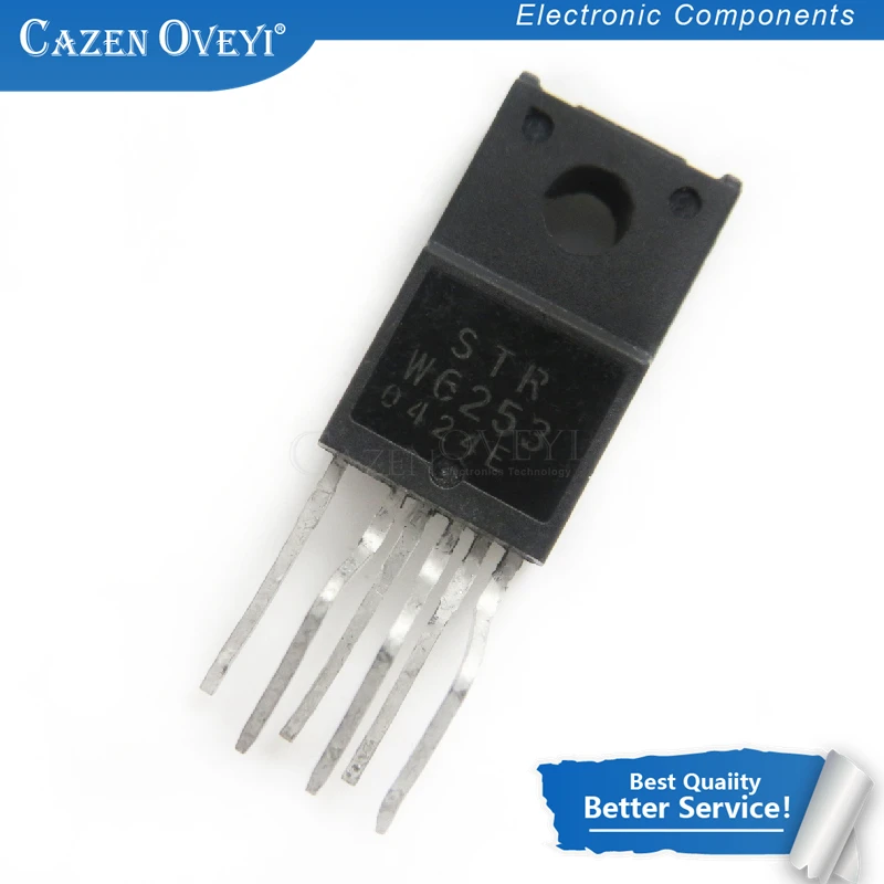 4pcs/lot STR-W6253 W6253 STRW6253 TO-220F In Stock
