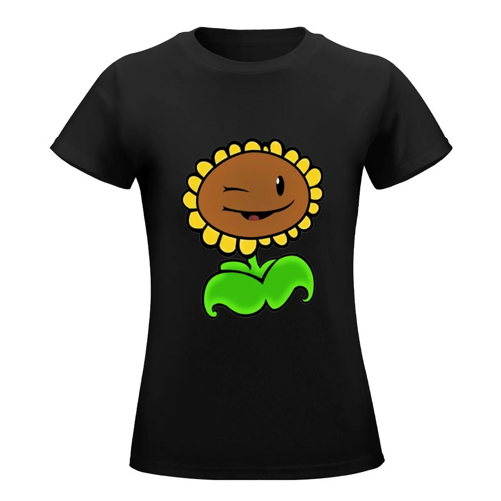 Sunflower PVZ T-Shirt customs design your own plus size tops sports fans cute tops clothes for Women