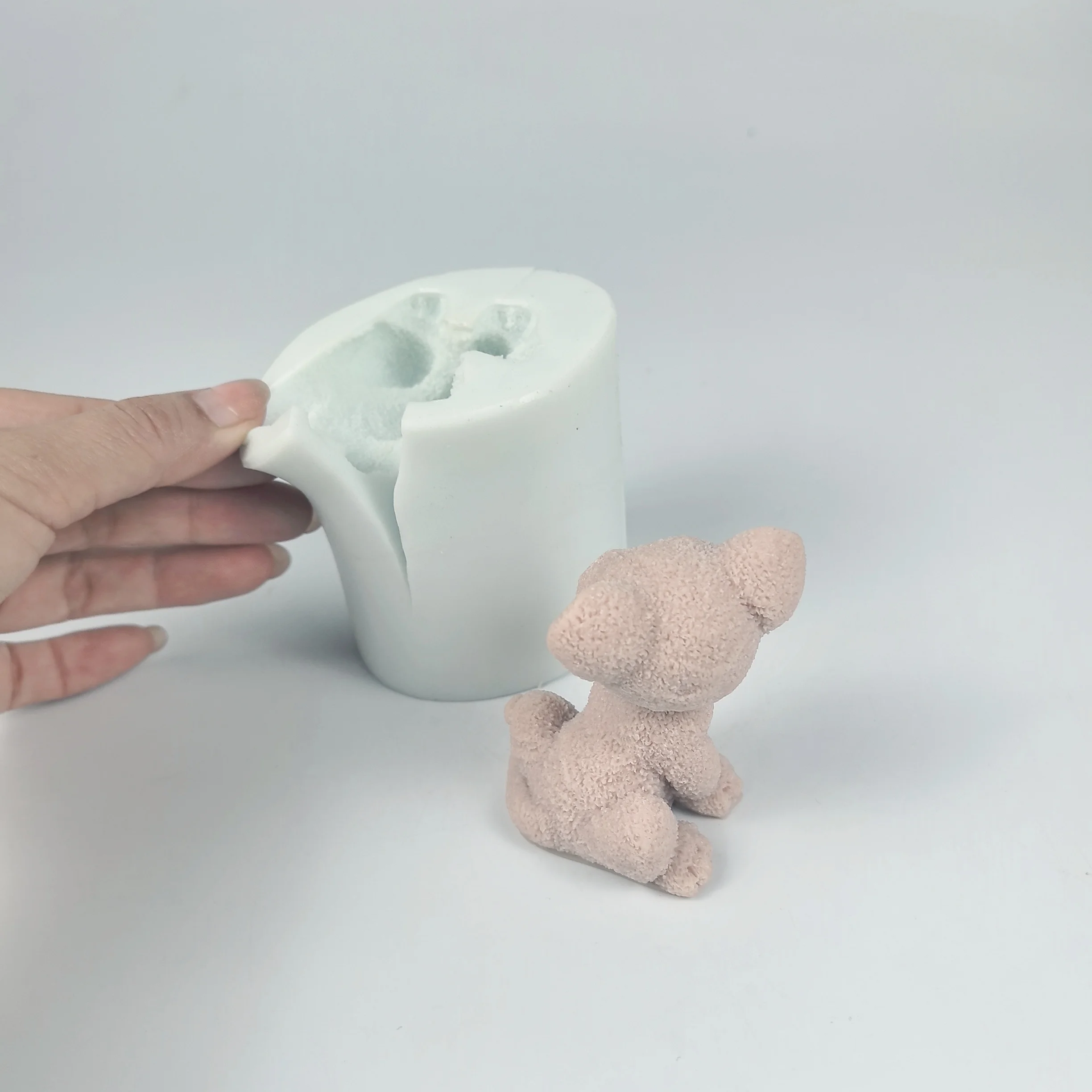 

3D Animals Mold Tiger Baby Moulds Silicone Candle Soap Molds Clay Resin Cake Decor Wedding Birthday Candles Handmade DW0895