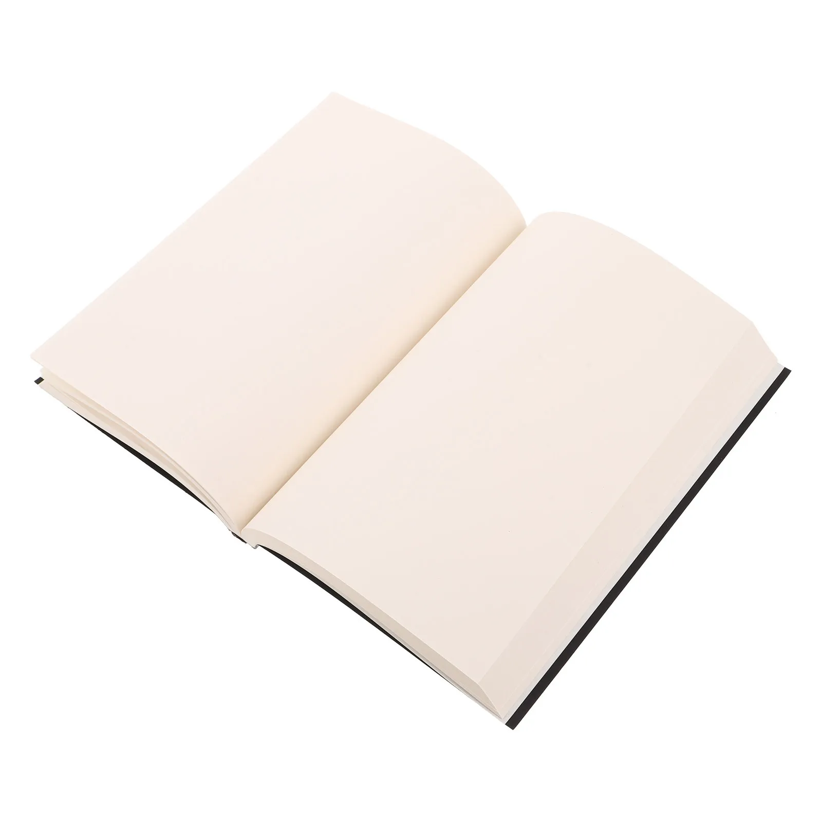 

Thick Blank Paper Notebook for Students Sketching Drawing Journaling Unlined Thick Pages Kraft Cover Art School Office