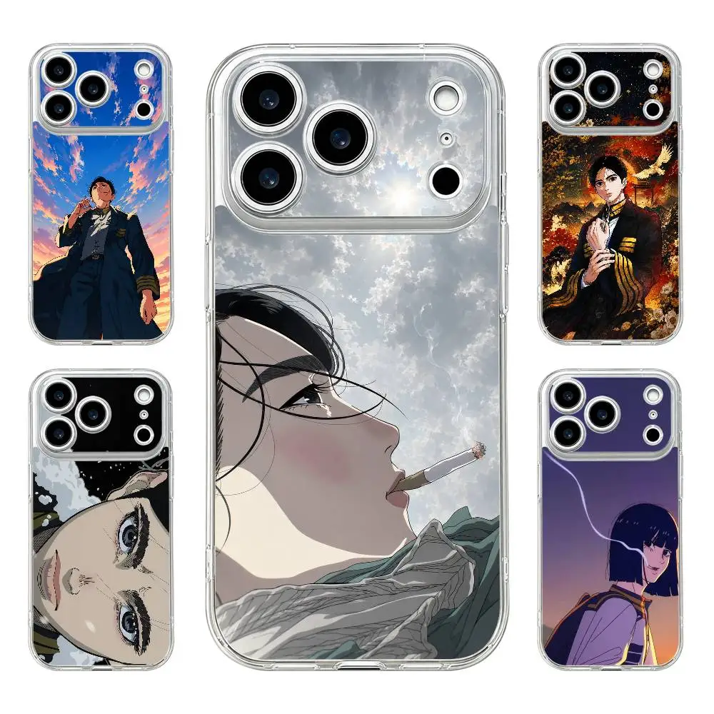 Чехол N-Nippon Sangoku для iPhone 17, 16, 15, 11, 12, 13, 14 Plus, 15 Pro Max, Pro, 16e – ультратонкий прозрачный чехол из ТПУ