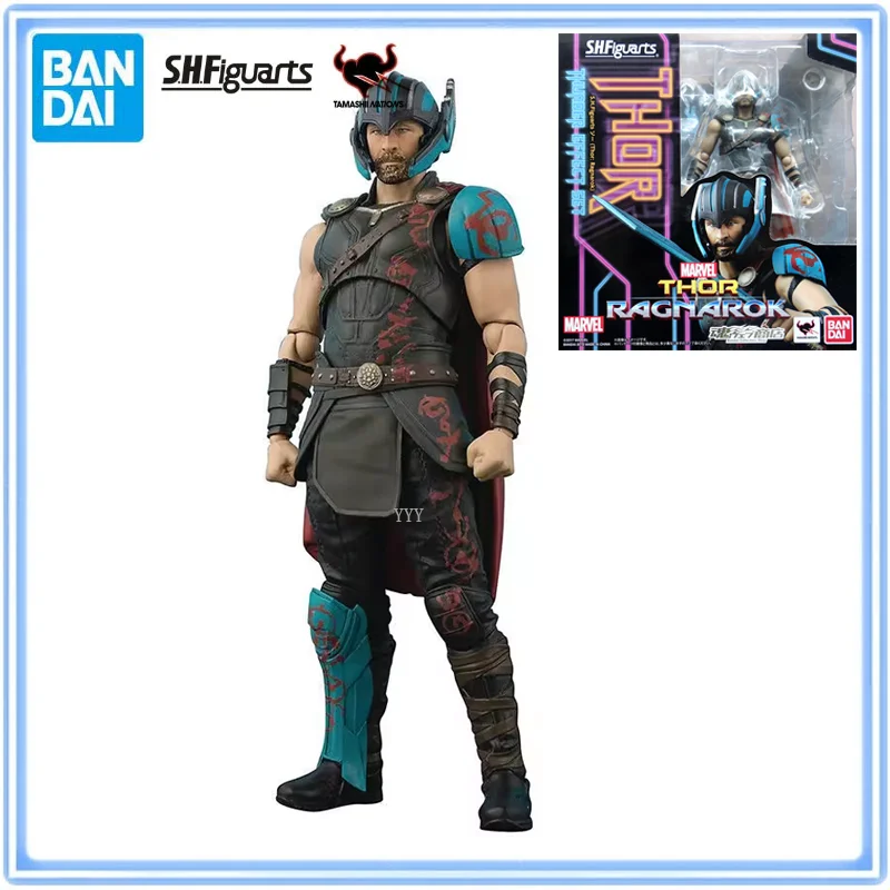 

Bandai Original S.H.Figuarts Marvel Thor Ragnarok Thunder Effect Set Action Figures Active Joints Collectible Model