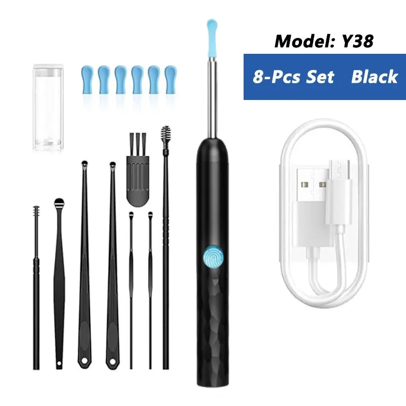 

Smart Visual Ear Sticks Otoscope Endoscope Wax Removal Tool Earpick Mini Camera Health Care Ear Cleaner