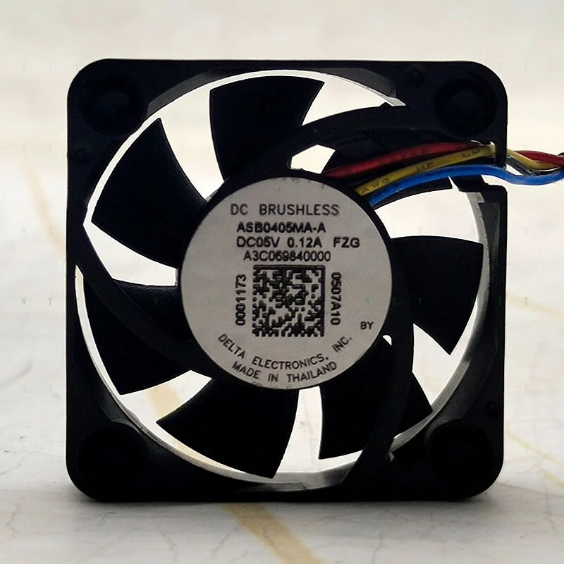 H  1 pcs Delta ASB0405MA-A 5V0.12A 4cm Ball Silent USB DC Small Fan