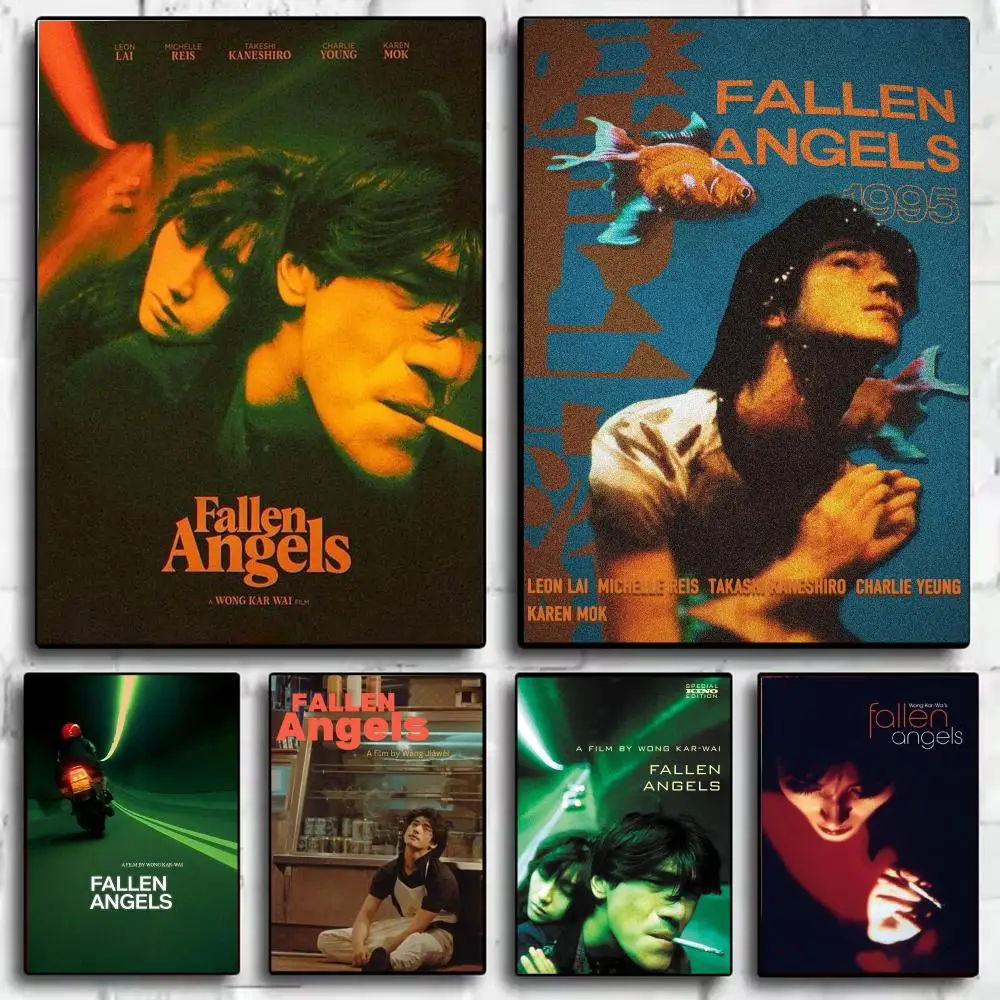 Movie F-Fallen Angels Poster Modern  Wall Art Aesthetic Minimalist Bedroom Decor Cafe Home Gift