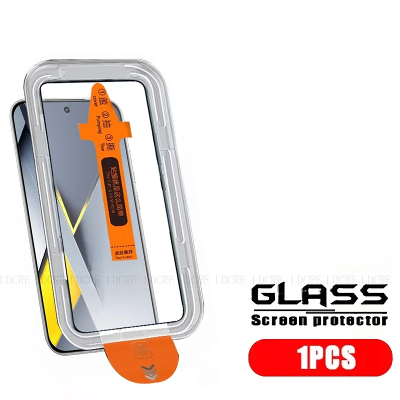 4/3/2/1Pcs Für Poco F8 Ultra Glas Poco F8 Pro Gehärtetes Glas Staub freies 9H Volle Abdeckung Screen Protector Xiaomi Poco F8 Ultra Pro