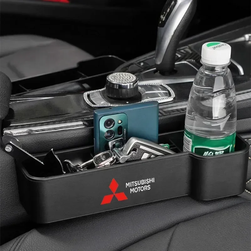 

Для Mitsubishi Eclipse Galant Mirage L200 Xpander Triton Colt Pajero замшевый кожаный ящик для хранения автомобильного сиденья органайзер для карт