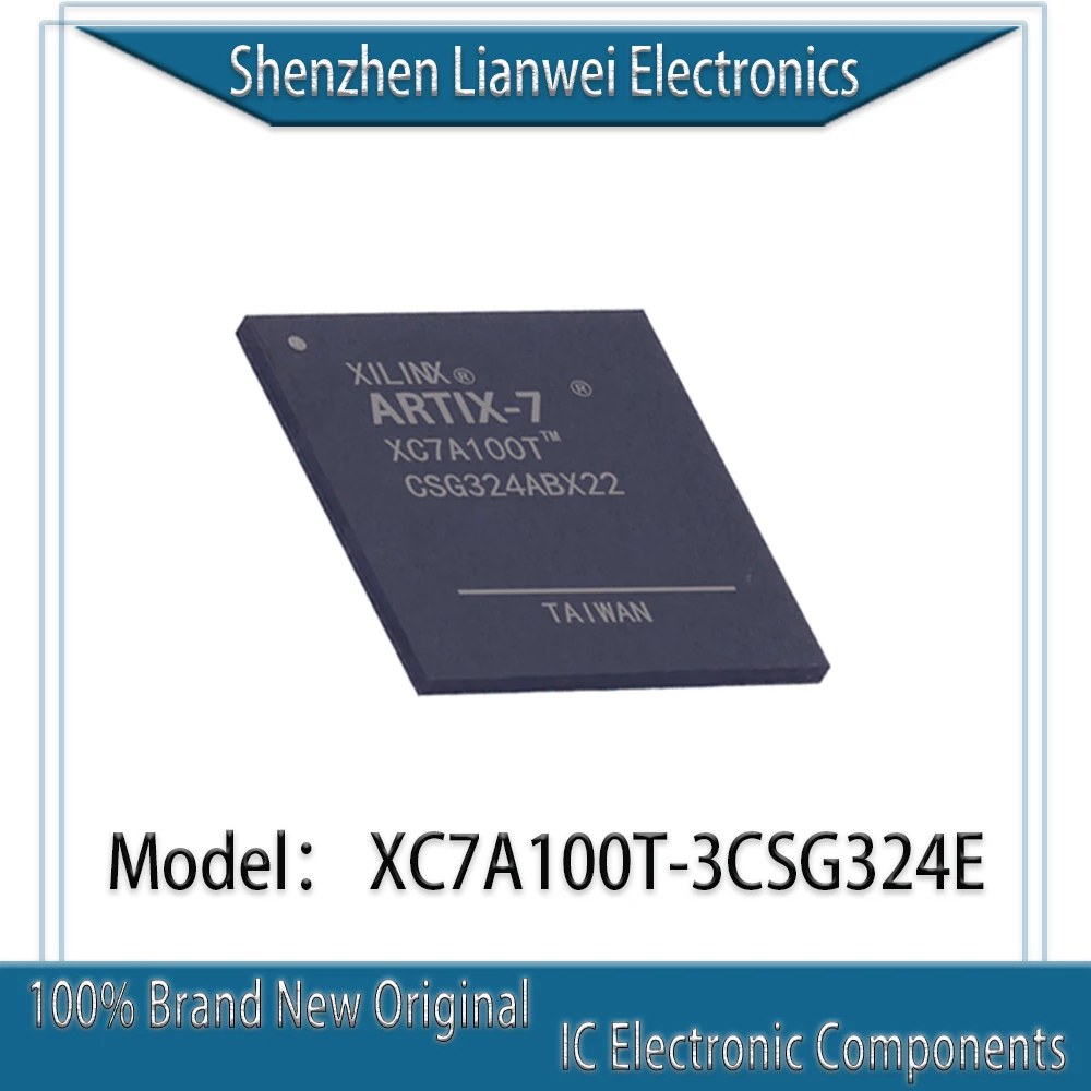 

100% New Original XC7A100T-3CSG324E XC7A100T CSG324 IC Chipset CSBGA-324