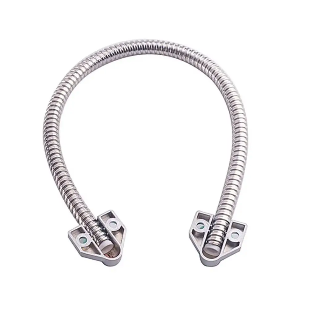 Stainless Steel Access Control Cable Zinc Alloy Head Anti-pinch Armored Cable Metal Head Flexible Wire Protector Indoor Use