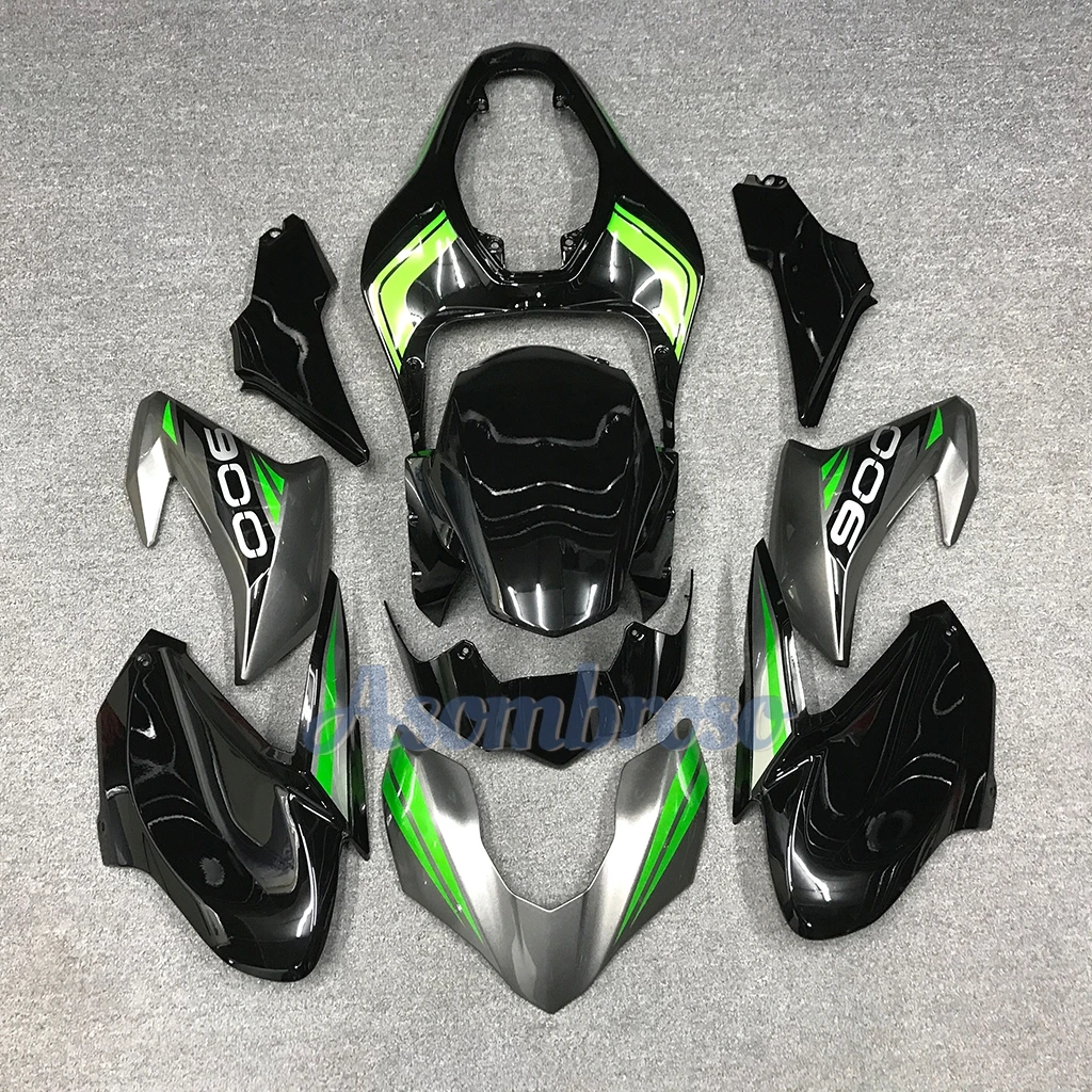 Street Sportbike Fairing for Z900 2017 2018 2019 2020  Z 900 17 18 19 20 Injection Mold Bodywork Black Green Gray