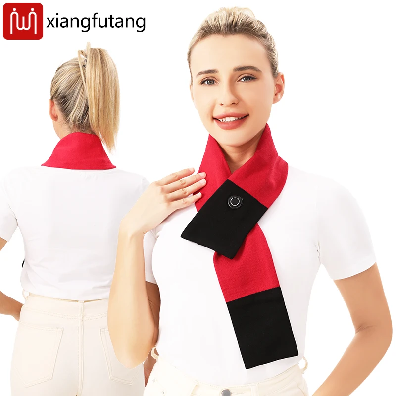 

Carbon Fiber Heating Scarf Keeps the Neck Warm 3Temperature Settings Constant Temperature Warmth Christmas Gift Outdoor home