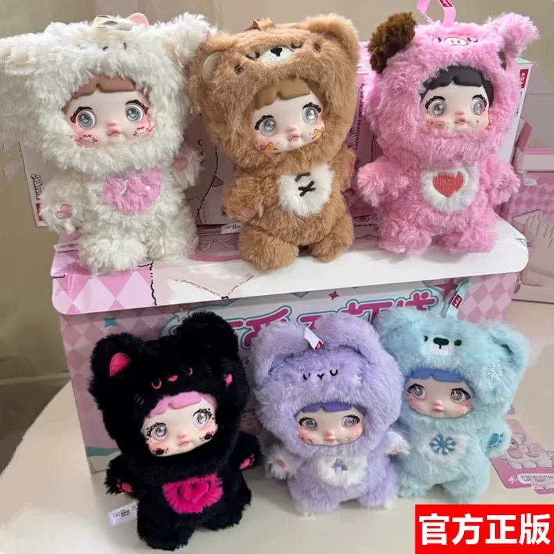 Nommi Glutinous Rice Baby: سلسلة رائعة لا تُغلق أبدًا، صناديق أعمى قطيفة، تماثيل عصرية وهدايا تزيينية، هدية الهالوين