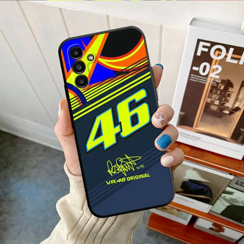 Case For Samsung Galaxy A52 A53 A12 A13 A54 A32 A51 A71 A23 A33 A21s A13 5G A22 TPU Phone Case Motorcycle Racing Forever 46 Cool