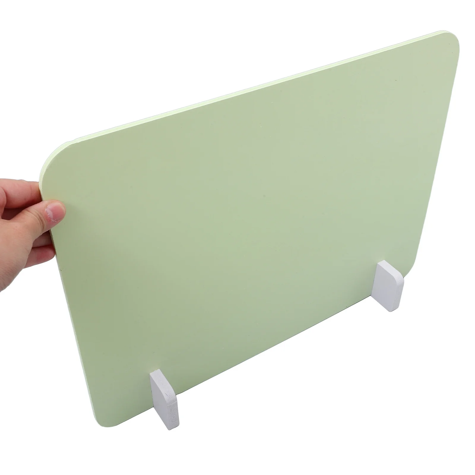

1Set Desktop Divider Board Lightweight Sneeze Guard for Countertop Table Privacy Panel Self Standing Shield for Students Office