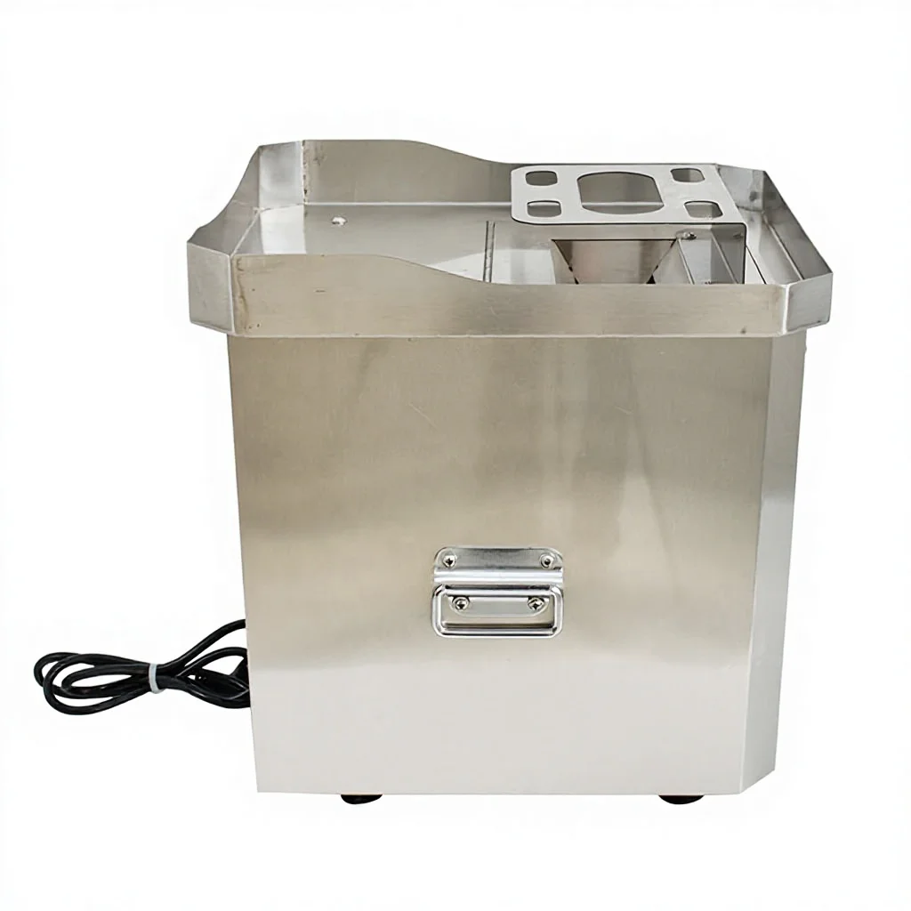 Compact High Efficiency Lightweight Meat Cutter Machine for Small Deli Canteen Meat Processing Startup Commercial
