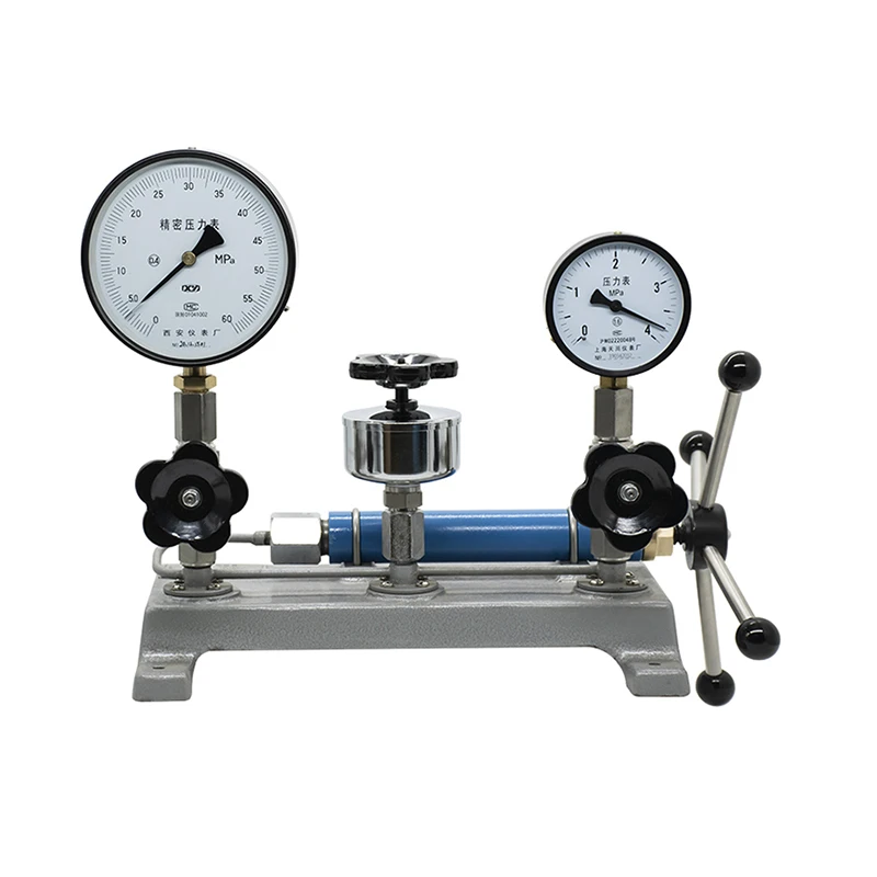 Portable Hydraulic Pressure Gauge Calibrator Pump 600Bar
